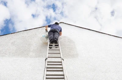 Peinture extérieure à Boulc — façades et ravalement